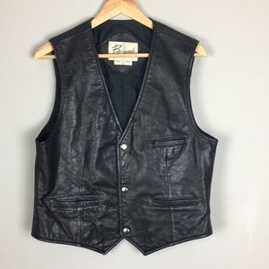 2 for $25 😍 Berman’s Genuine Leather Vest Sz 40